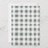 Holzantrieb mit Kinderdusche Einladung (Rückseite)