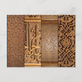 Holzarbeiten Postkarte (Vorderseite)