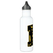 Holzarbeiten und Tischlerarbeiten Edelstahlflasche (Links)