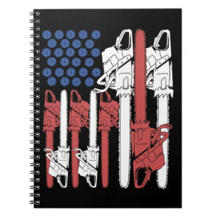 Holzarbeitende Männer Lumberjack Geschenke Arboris Notizblock