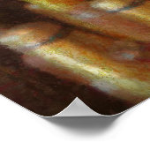 Holzarbeiter - Alte Werkzeuge Poster (Ecke)