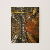 Holzarbeiter - Board Stiff 1905 Puzzle (Vertikal)