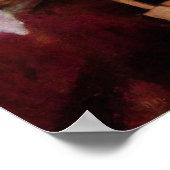 Holzarbeiter - Der Hauptschreiner Poster (Ecke)