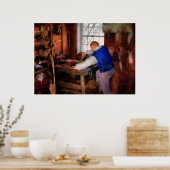 Holzarbeiter - Der Hauptschreiner Poster (Küche)