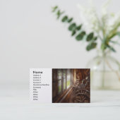 Holzarbeiter - Die Kunst des Lamentos Visitenkarte (Stehend Vorderseite)