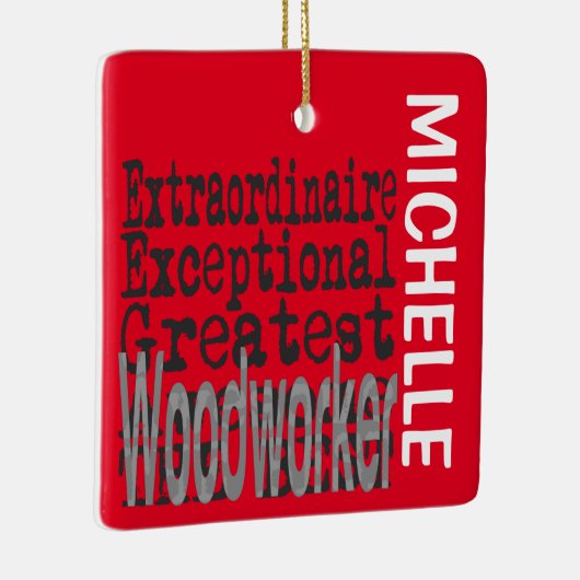Holzarbeiter Extraordinaire CUSTOM Keramikornament (Rechts)