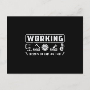 Holzarbeiter Holzschnitzer Holzbearbeitung Geschen Postkarte