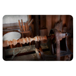 Holzarbeiter - Lathe - Rough cut Magnet