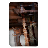 Holzarbeiter - Lathe - Rough cut Magnet (Vertikal)