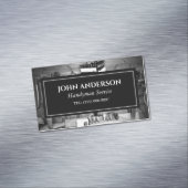 Holzarbeiter Tools Carpenter Handyman Business Magnetische Visitenkarte (Beispiel)