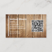 Holzarbeiter Vorlagen Visitenkarte (Vorderseite)