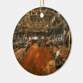 Holzarbeiter - Vorstand Stiff 1905 Keramik Ornament (Links)