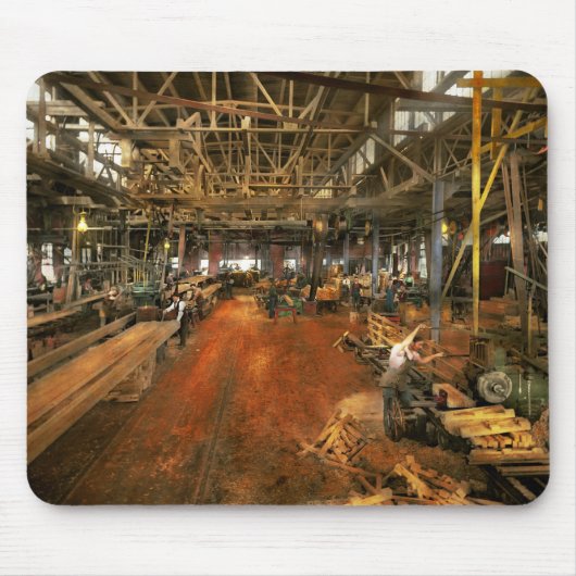 Holzarbeiter - Vorstand Stiff 1905 Mousepad (Vorne)