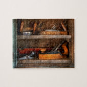 Holzarbeiter - Werkzeuge für Handwerker Puzzle (Horizontal)