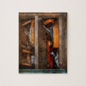 Holzarbeiter - Werkzeuge für Handwerker Puzzle (Vertikal)