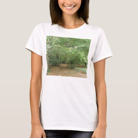 Holzaufbereitung Ladys T Shirt (Vorderseite)