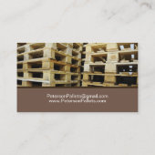 Holzballett Visitenkarte (Rückseite)