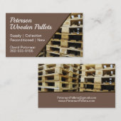 Holzballett Visitenkarte (Vorne/Hinten)