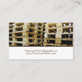 Holzballett Visitenkarte (Rückseite)