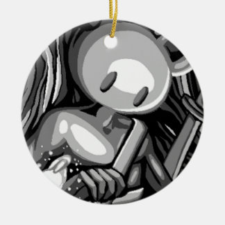 Holzbär Keramik Ornament