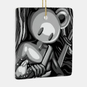 Holzbär  keramikornament (Rechts)