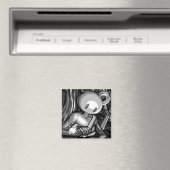 Holzbär magnet (In Situ (Geschirrspüler))