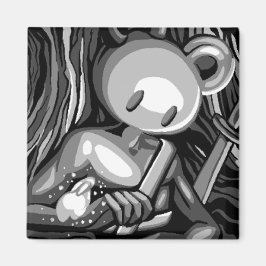 Holzbär  magnet