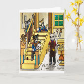 Holzbaukästen Katzenkuchen Karte (Gelbe Blume)