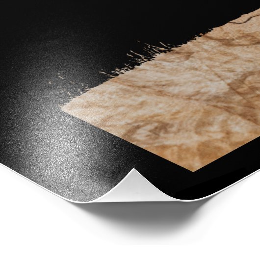 Holzbaum Fotodruck (Ecke)