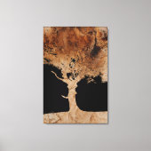 Holzbaum Leinwanddruck (Vorderseite)