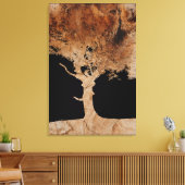 Holzbaum Leinwanddruck (Insitu (Wohnzimmer))