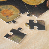 Holzbaumbügel gestapelt puzzle (Seite)