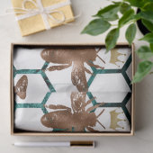 Holzbäume, Design 57 Seidenpapier (Geschenk)