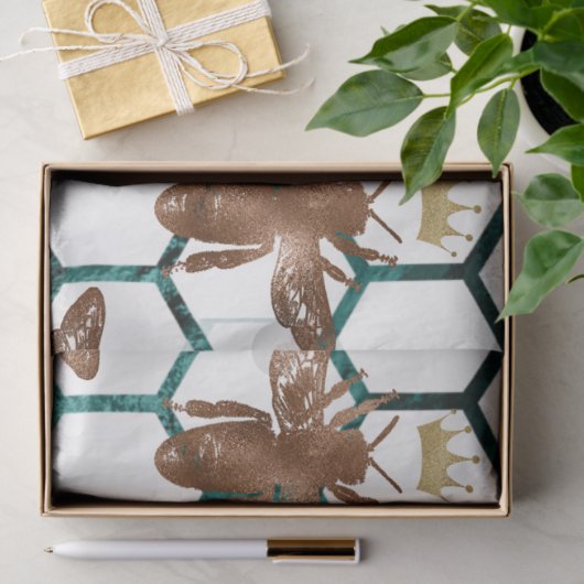 Holzbäume, Design 57 Seidenpapier (Geschenk)