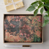 Holzbäume-Serie Design 18 Gewebepapier Seidenpapier (Geschenk)