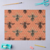 Holzbäume-Serie Design 19 Gewebepapier Seidenpapier (Basteln)