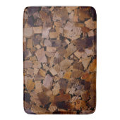 Holzbaumholz rustikales Holzbaumholzmuster Badematte (Vorderseite Vertikal)