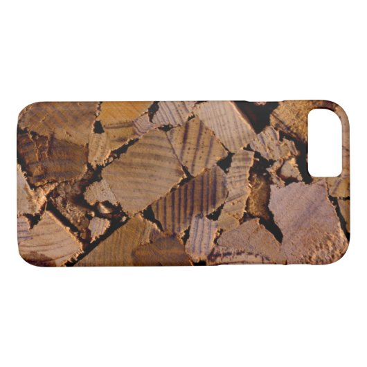 Holzbaumholz rustikales Holzbaumholzmuster Case-Mate iPhone Hülle (Rückseite (Horizontal))