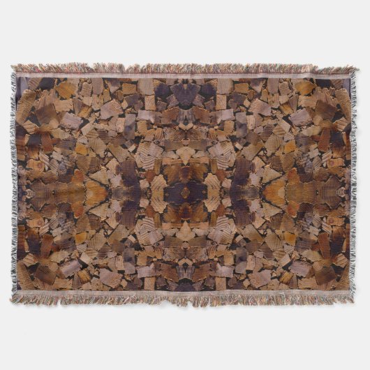 Holzbaumholz rustikales Holzbaumholzmuster Decke (Vorderseite)