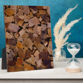 Holzbaumholz rustikales Holzbaumholzmuster Fotoplatte (Seite)