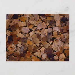 Holzbaumholz rustikales Holzbaumholzmuster Postkarte