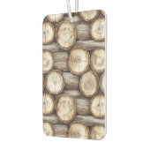 Holzbaumhütte Weihnachten Autolufterfrischer (Links)