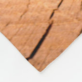 Holzbaumkreuz Fleecedecke (Ecke)