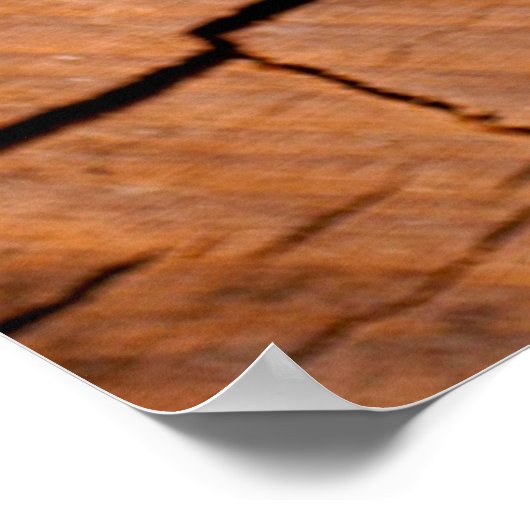 Holzbaumkreuz Poster (Ecke)