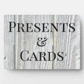 Holzbaumrinde rustikal beängstigend fotoplatte (Vorderseite)