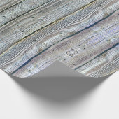 Holzbaumrinde rustikal beängstigend geschenkpapier (Ecke)