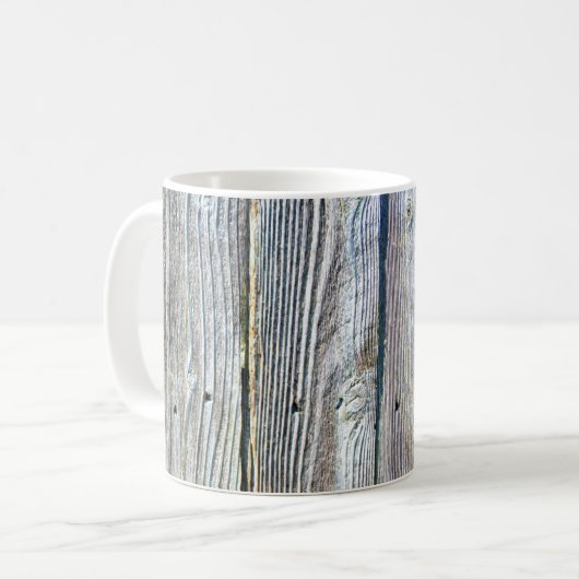 Holzbaumrinde rustikal beängstigend kaffeetasse (Vorderseite Links)