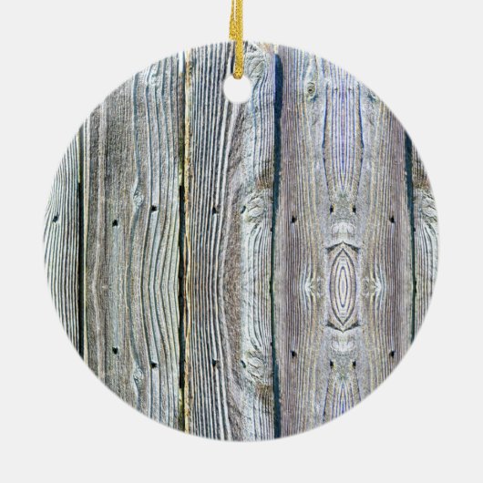 Holzbaumrinde rustikal beängstigend keramik ornament (Hinten)