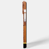 Holzbaumtür mit Löwenknopf Case-Mate iPhone Hülle (Rückseite / Links)