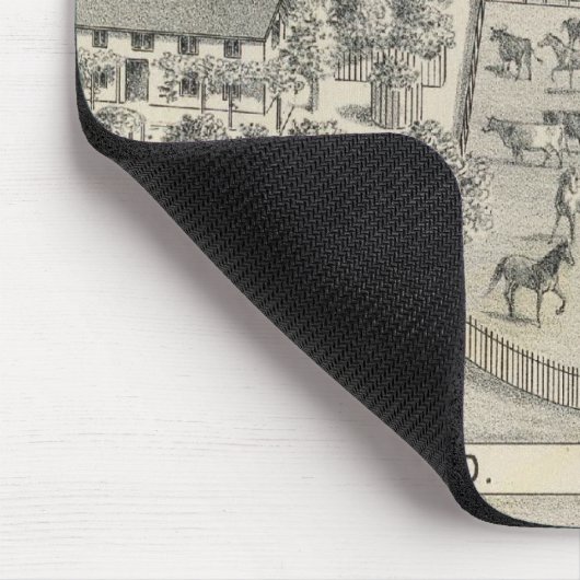 Holzbauunternehmen Mousepad (Ecke)